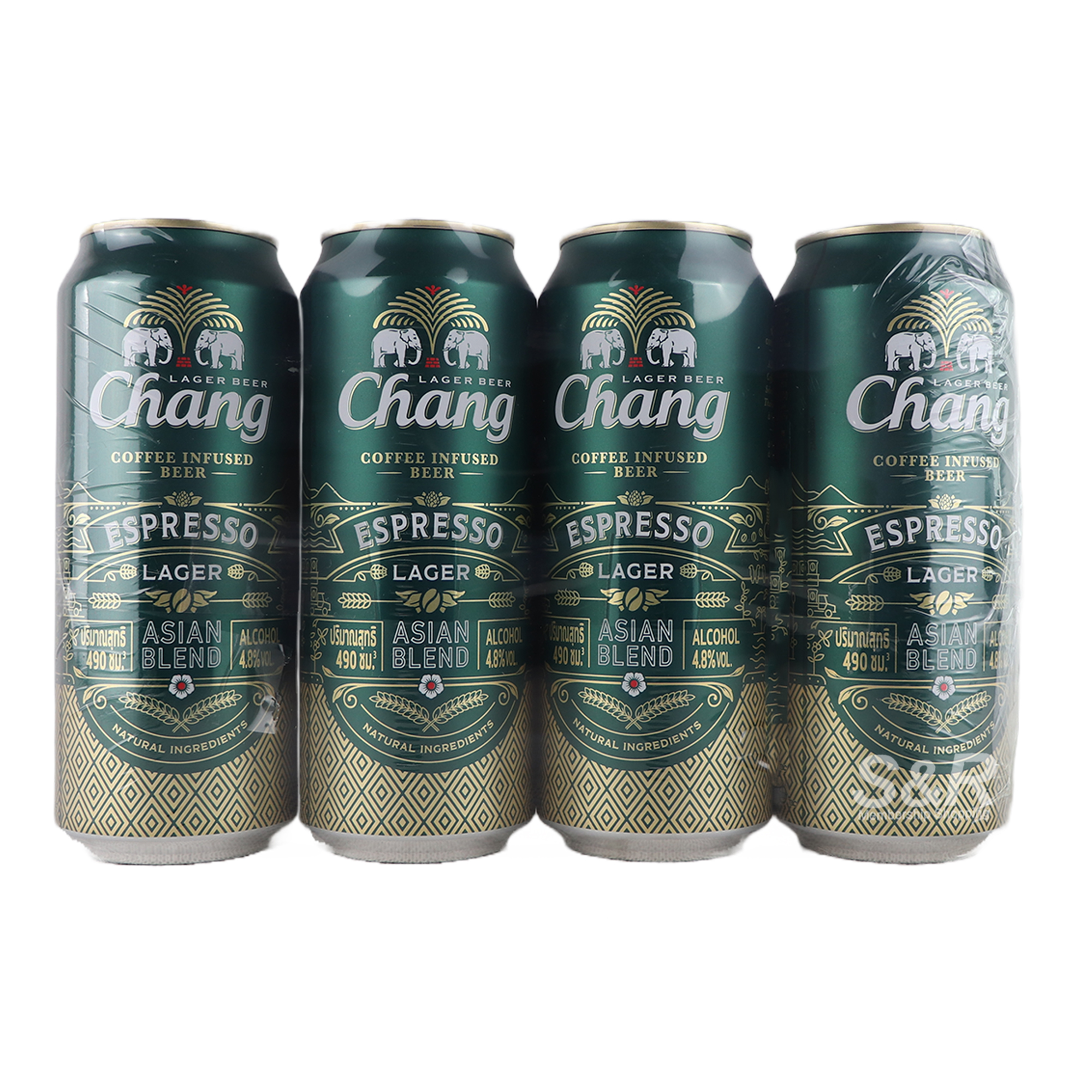 Chang Espresso Beer 4 cans x 490mL Chang Espresso Beer 4 cans x 490mL